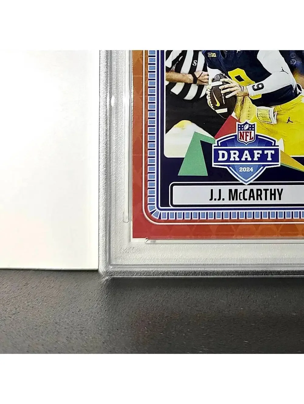 J.J. McCarthy 2023 Panini Instant Draft Night #NFLDN-1 PSA 9 Mint